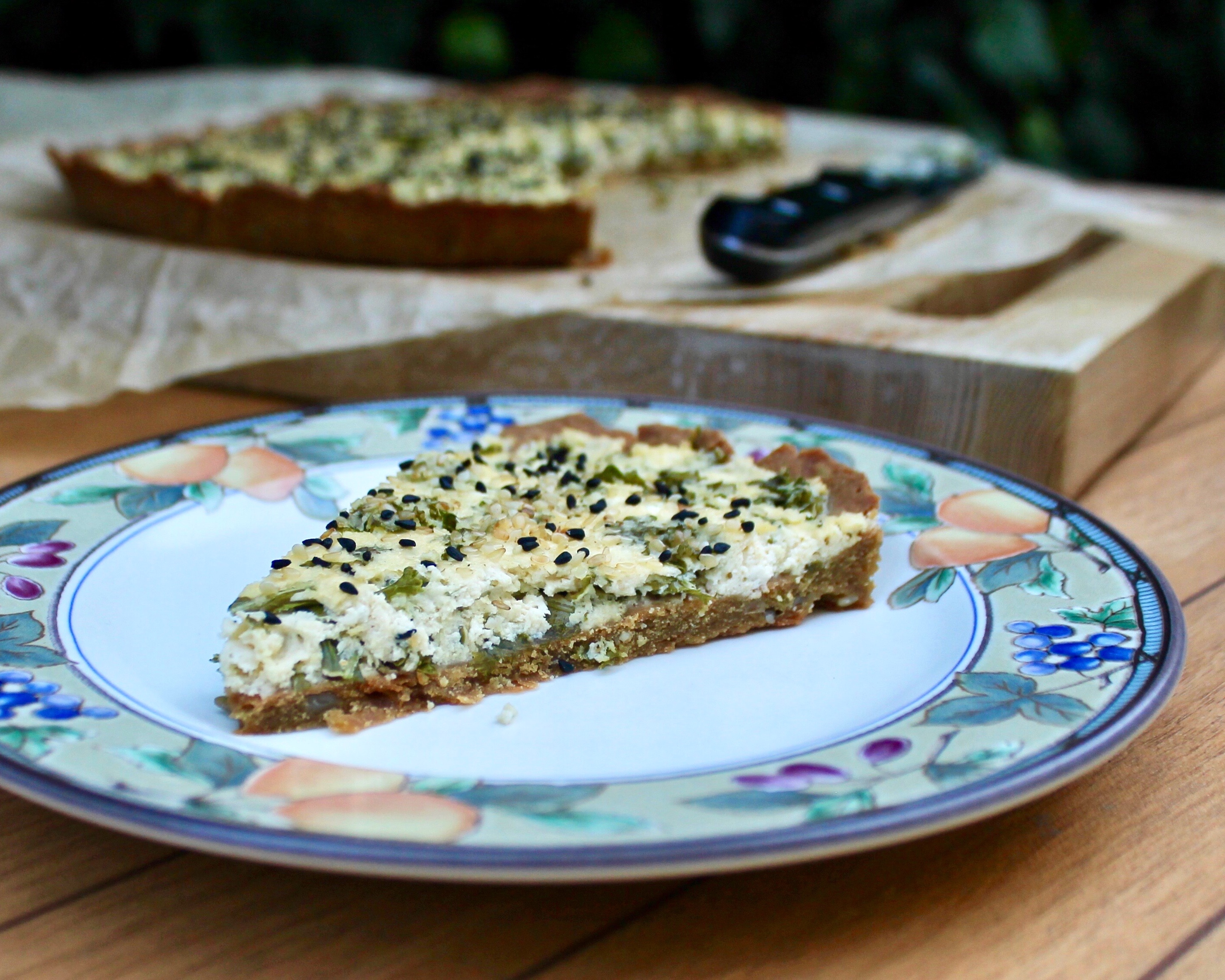 Kale (Kıvırcık Lahana) tart